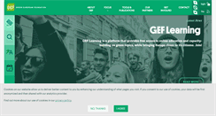 Desktop Screenshot of gef.eu