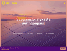 Tablet Screenshot of gef.fi